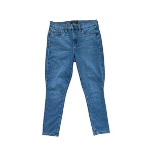 013-003 Banana‎ Republic Jeans Womens Size 29/8 Moto Legging Skinny Blue Denim